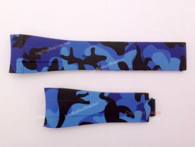 Blue Camouflage Rolex Submariner Strap Replacement